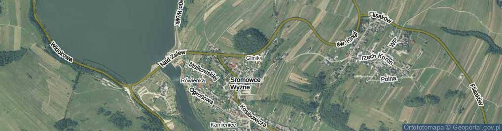 Zdjęcie satelitarne Pod Skałką ul.